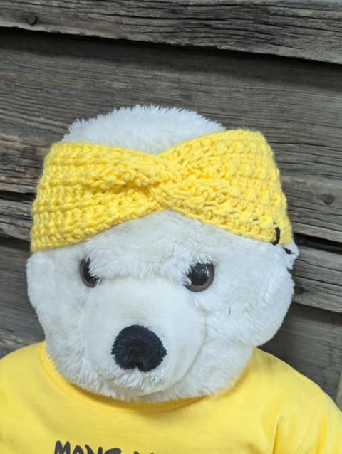 Yellow Child Headband