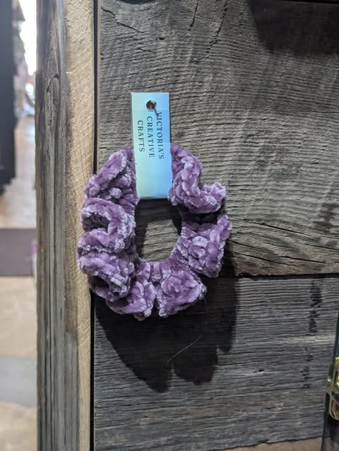Purple Scrunchie