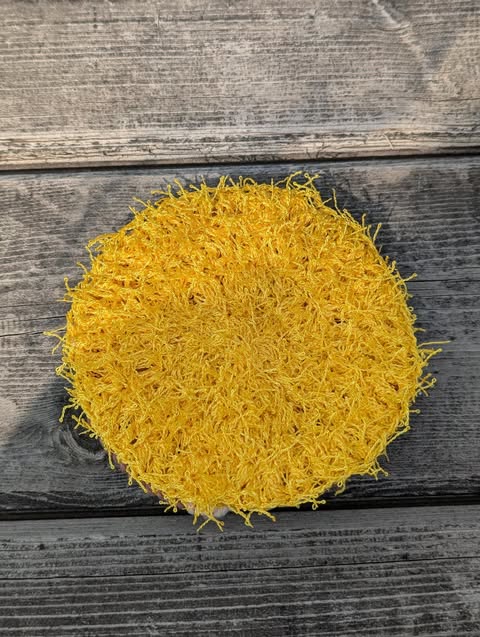 Yellow/ Browns Scrubby Buddy