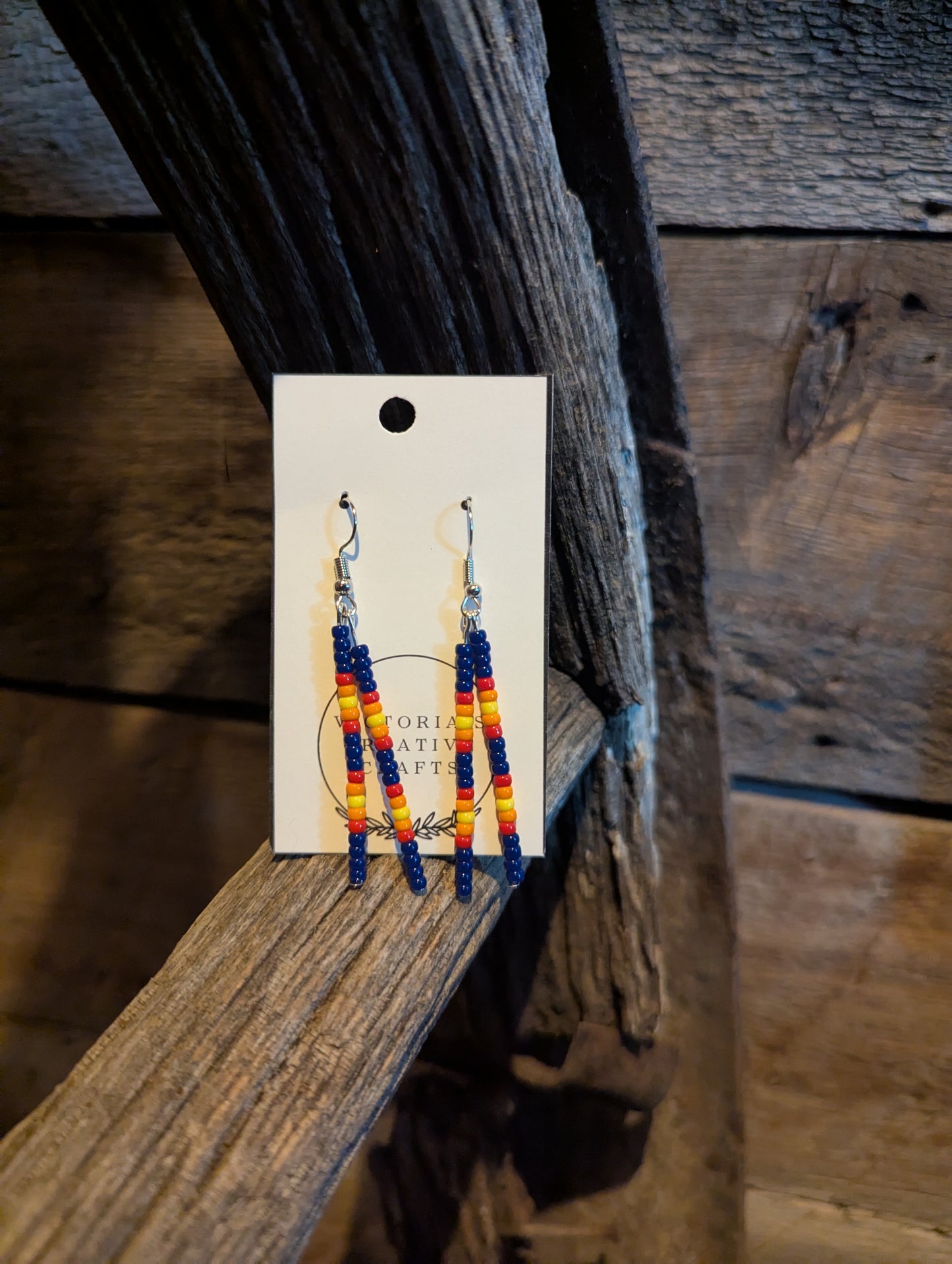 Campfire Double Pin Earrings