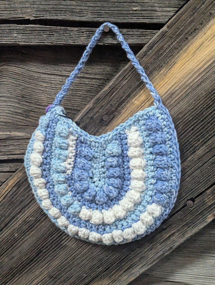 Denim Blues Baby Bib