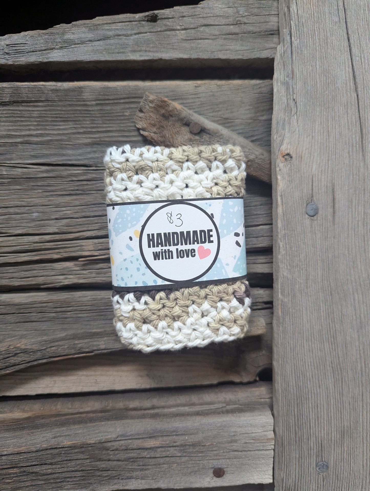 Chocolate Ombre Dishcloth