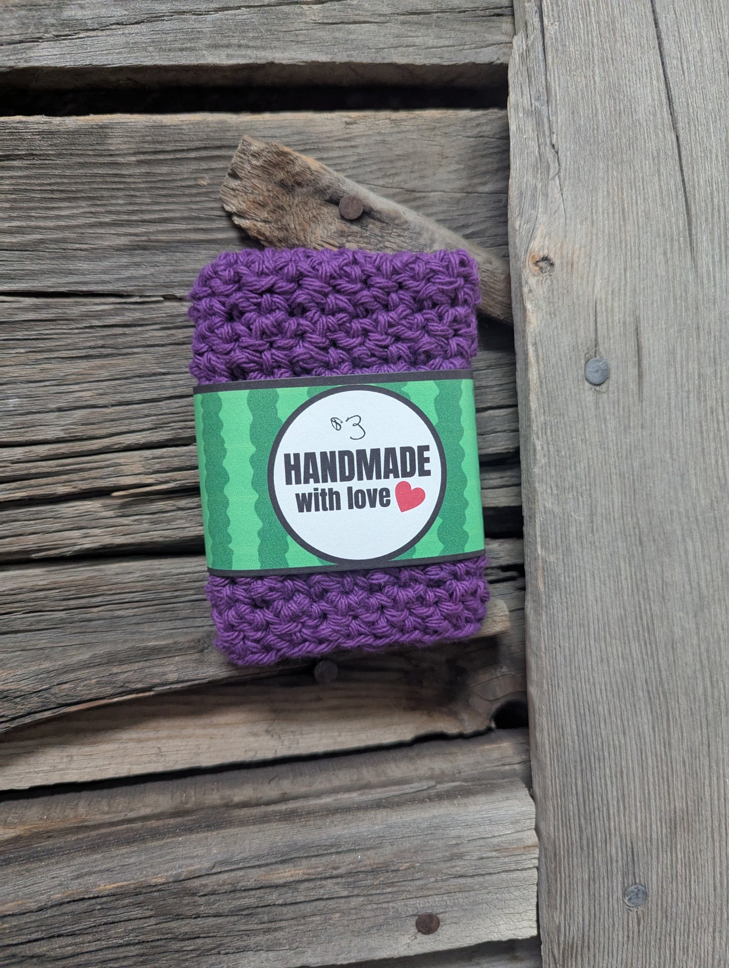 Grape Dishcloth