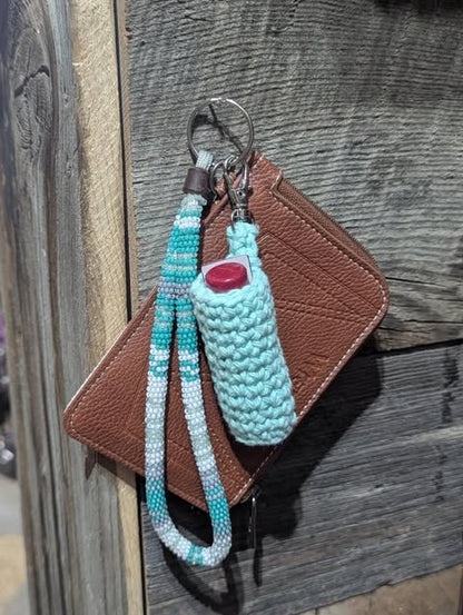 Mint Blue Chapstick Holder