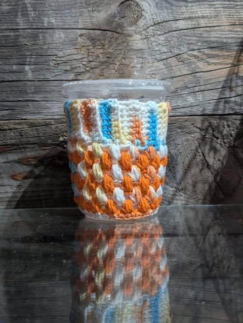 Orange/Blue Cup Cozy