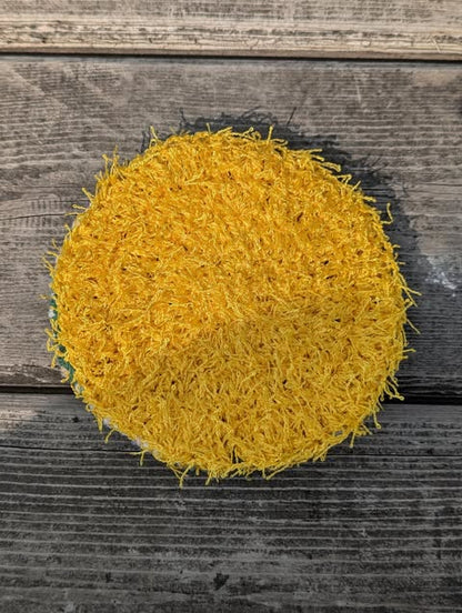 Yellow/ Purple/White/ Tan Scrubby Buddy