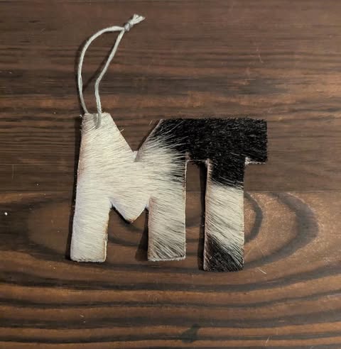 MT Genuine Cowhide Ornament