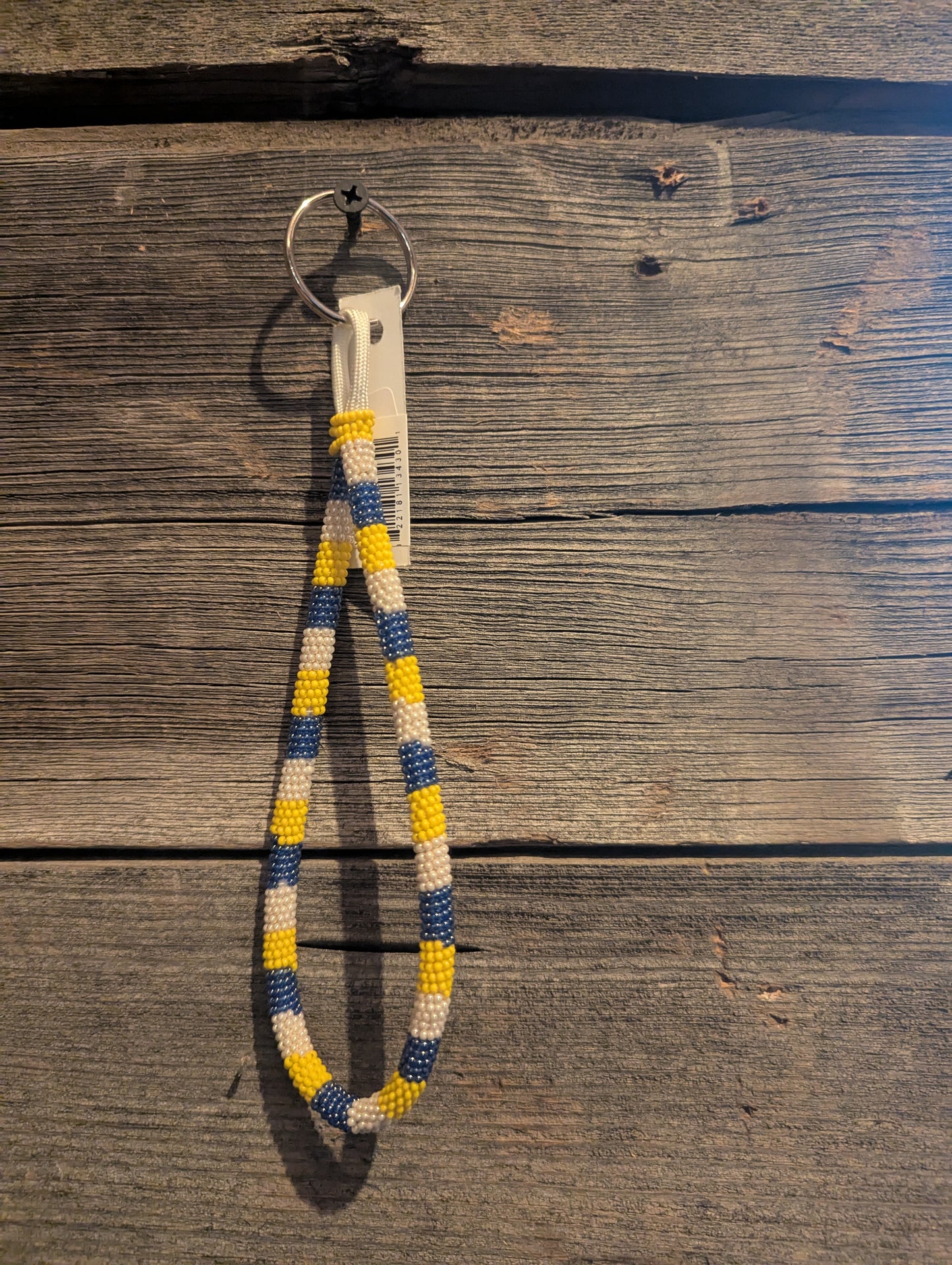 Big Sky Beaded Wristlet Keychain