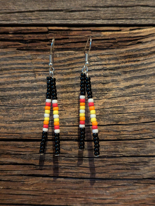 Canyon Sunset Double Pin Earrings