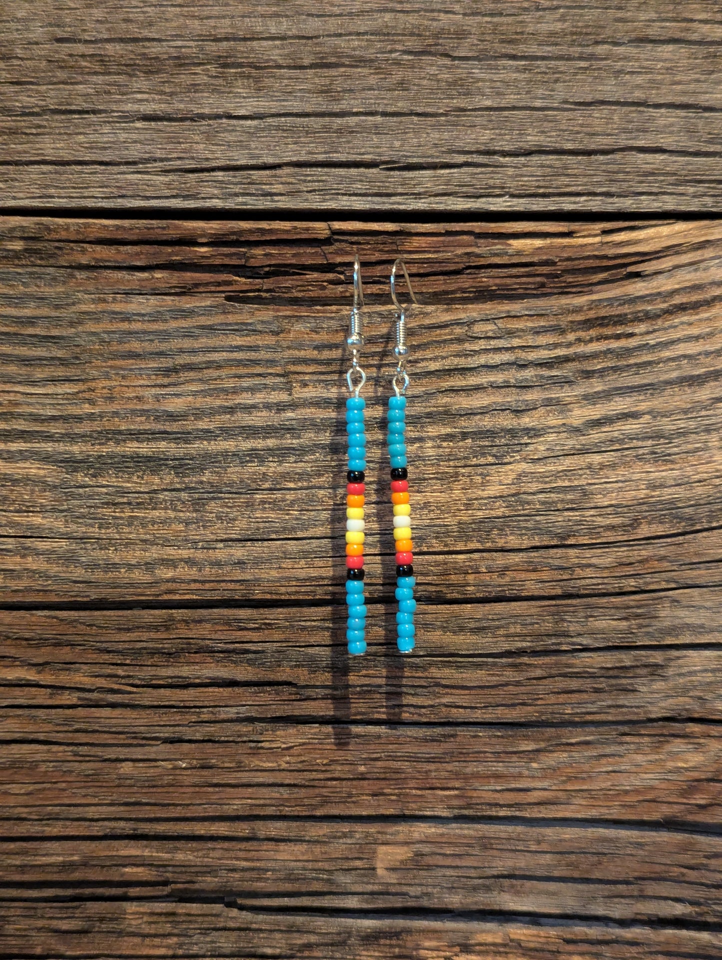 Desert Sunrise Single Pin Earrings
