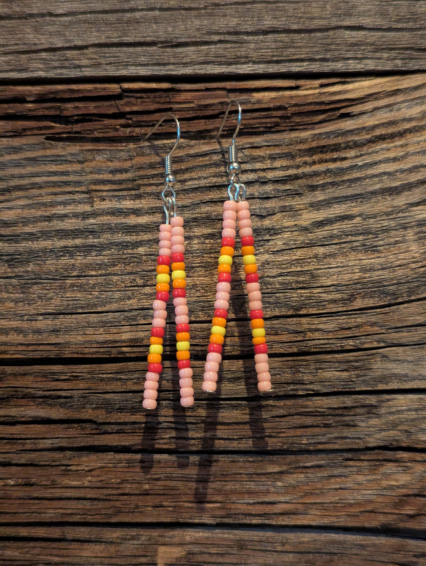 Desert Sunset Double Pin Earrings