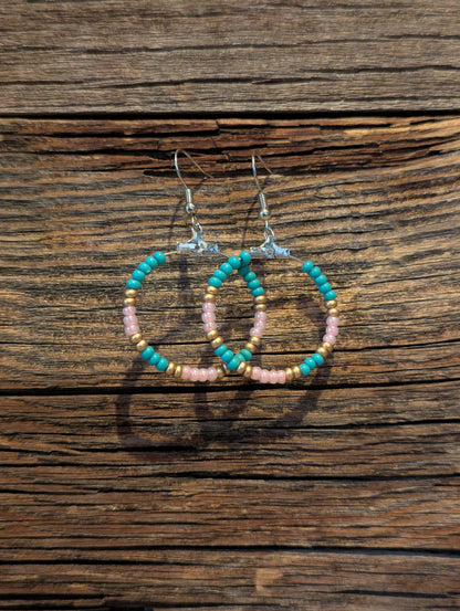 Glacier Lily Mini Hoops