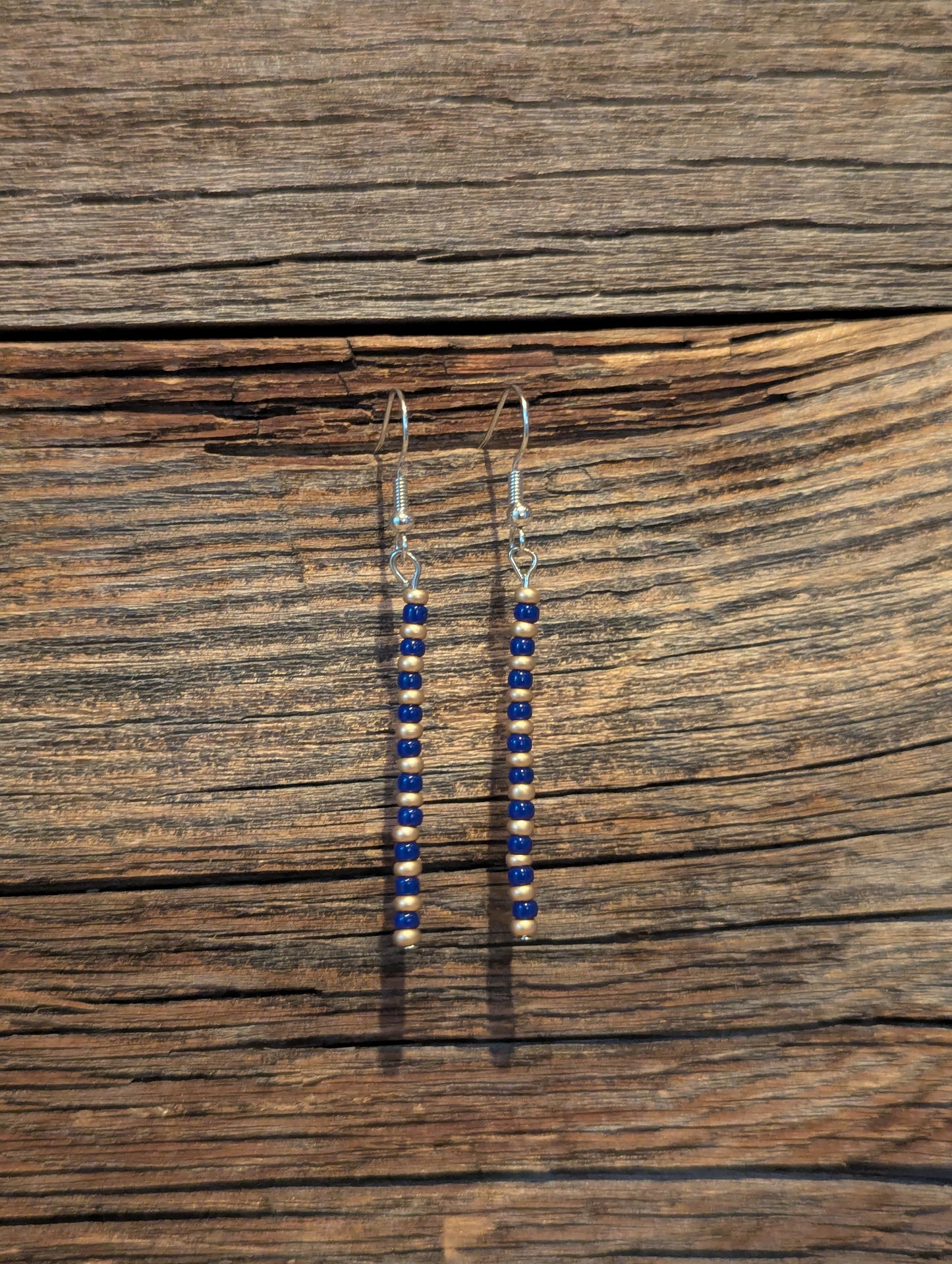 Gold Dust Single Pin Earrings