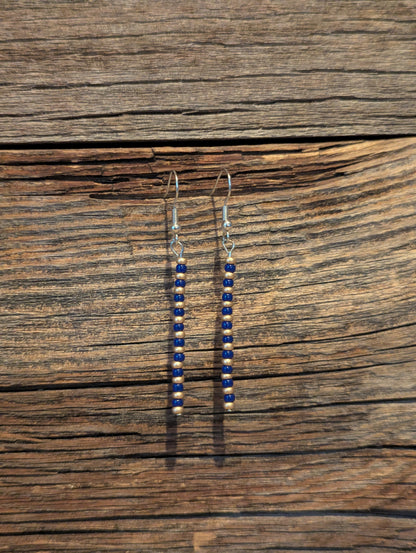 Gold Dust Single Pin Earrings