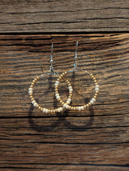 Golden Hour Mini Hoops