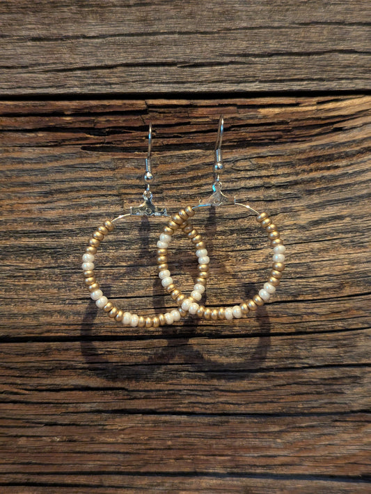 Golden Hour Mini Hoops