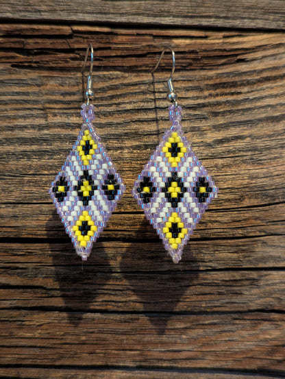 Montana Sky Diamond Shaped Earrings