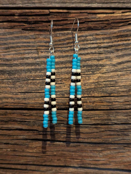 Montana Sky Double Pin Earrings