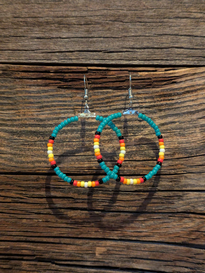 Mountain Sunrise Big Hoops