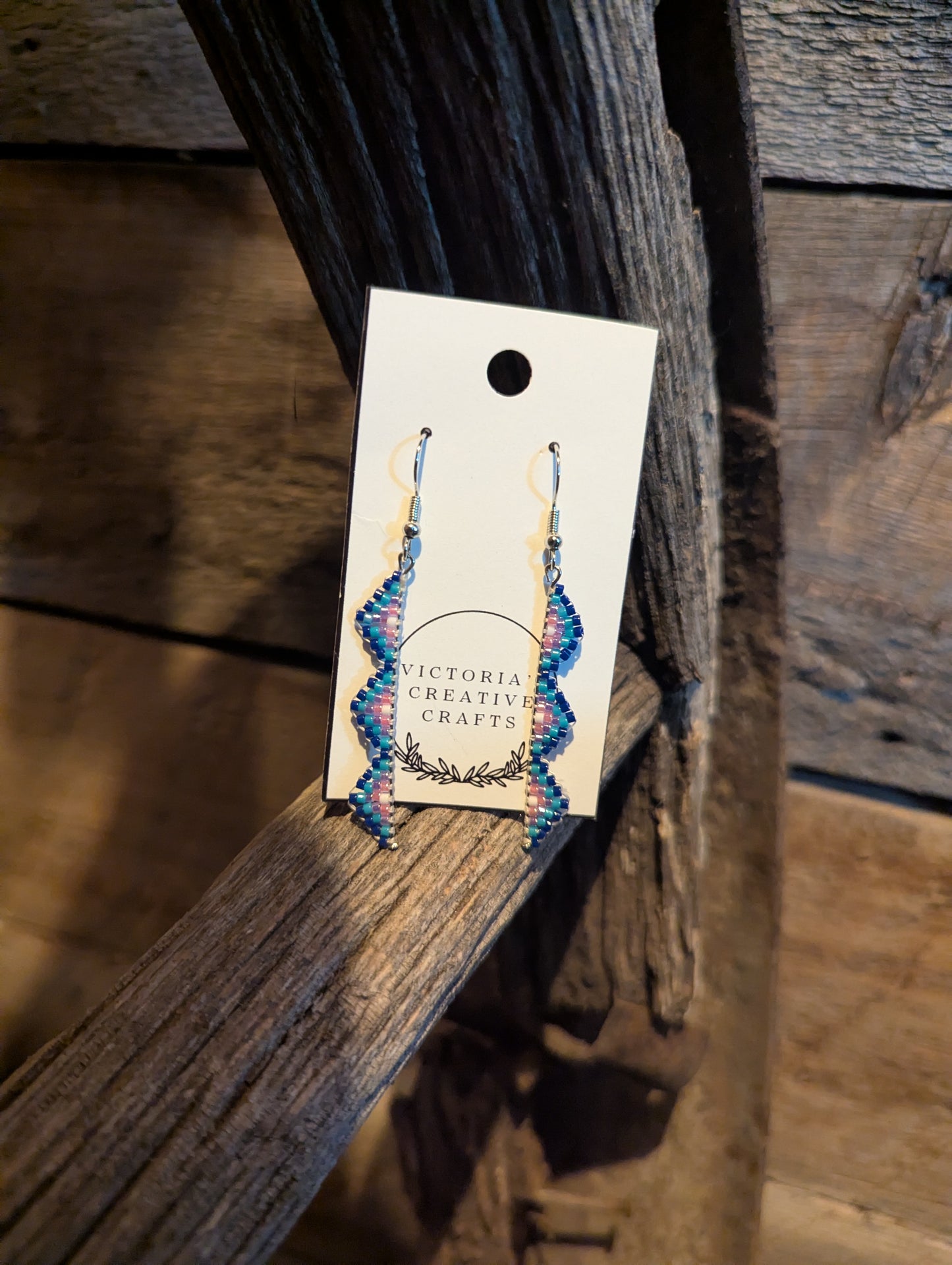 Montana Blues Zigzag Earrings