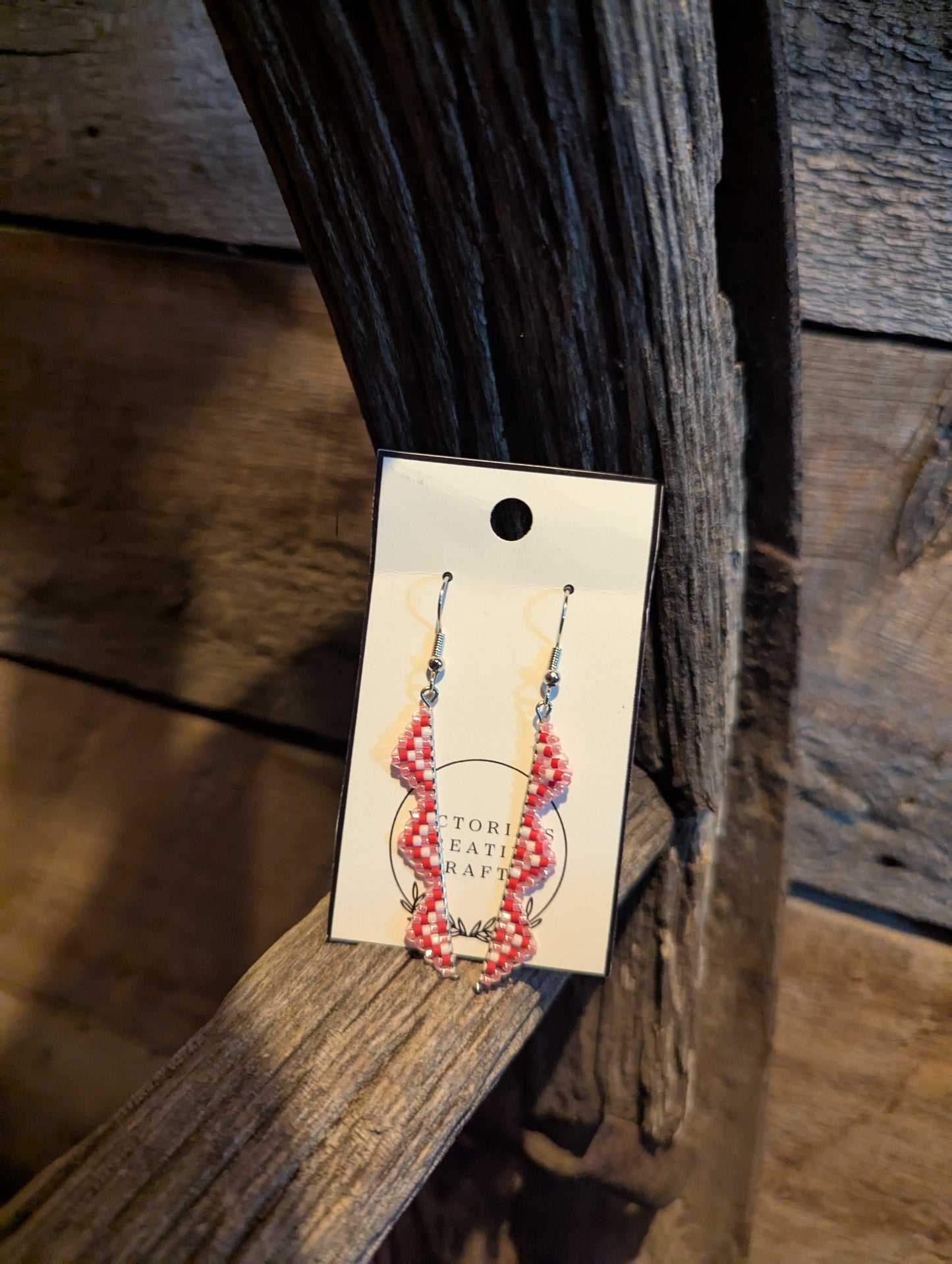 Wildflower Patch Zigzag Earrings
