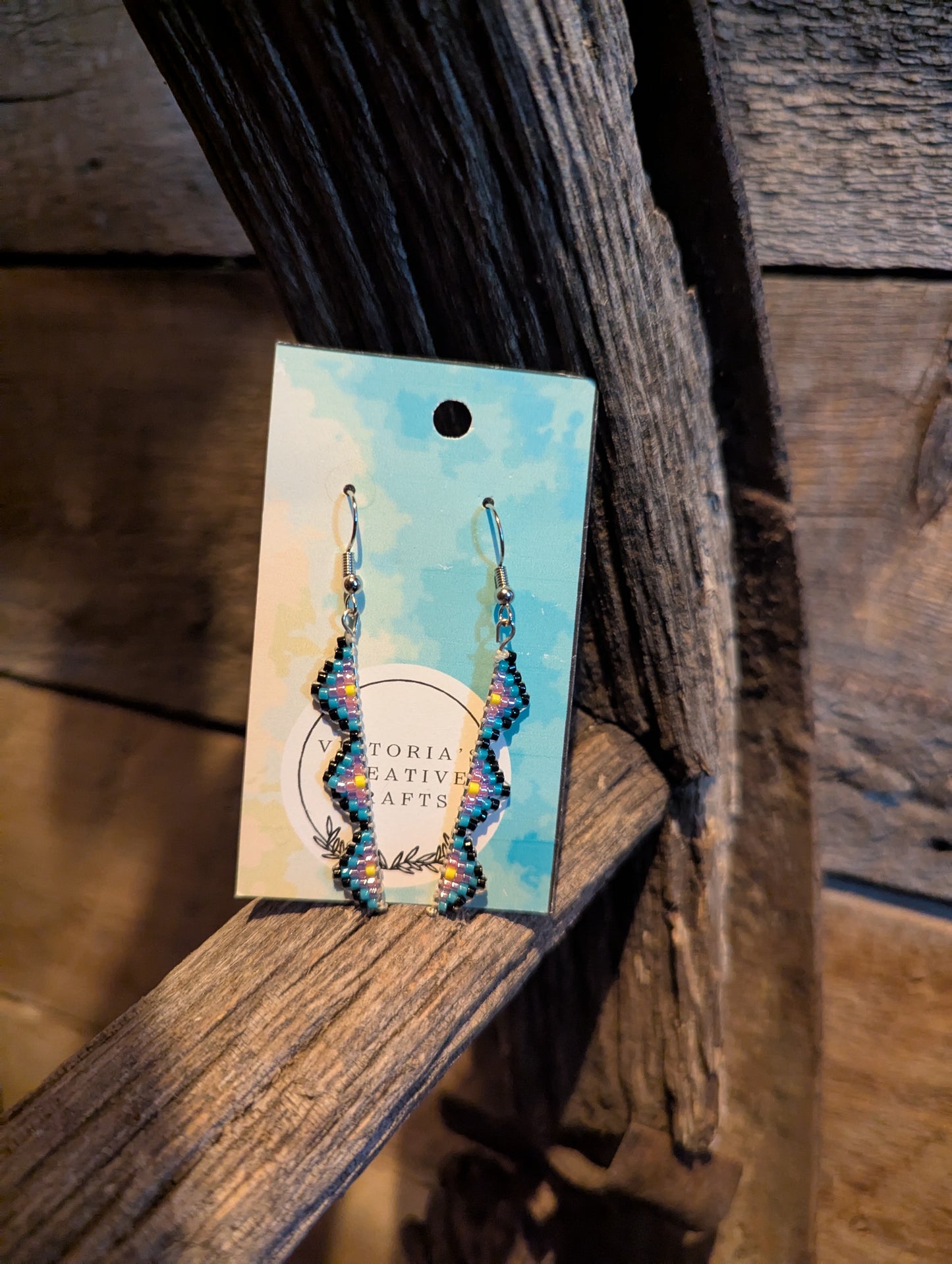Painted Hills Zigzag Earrings