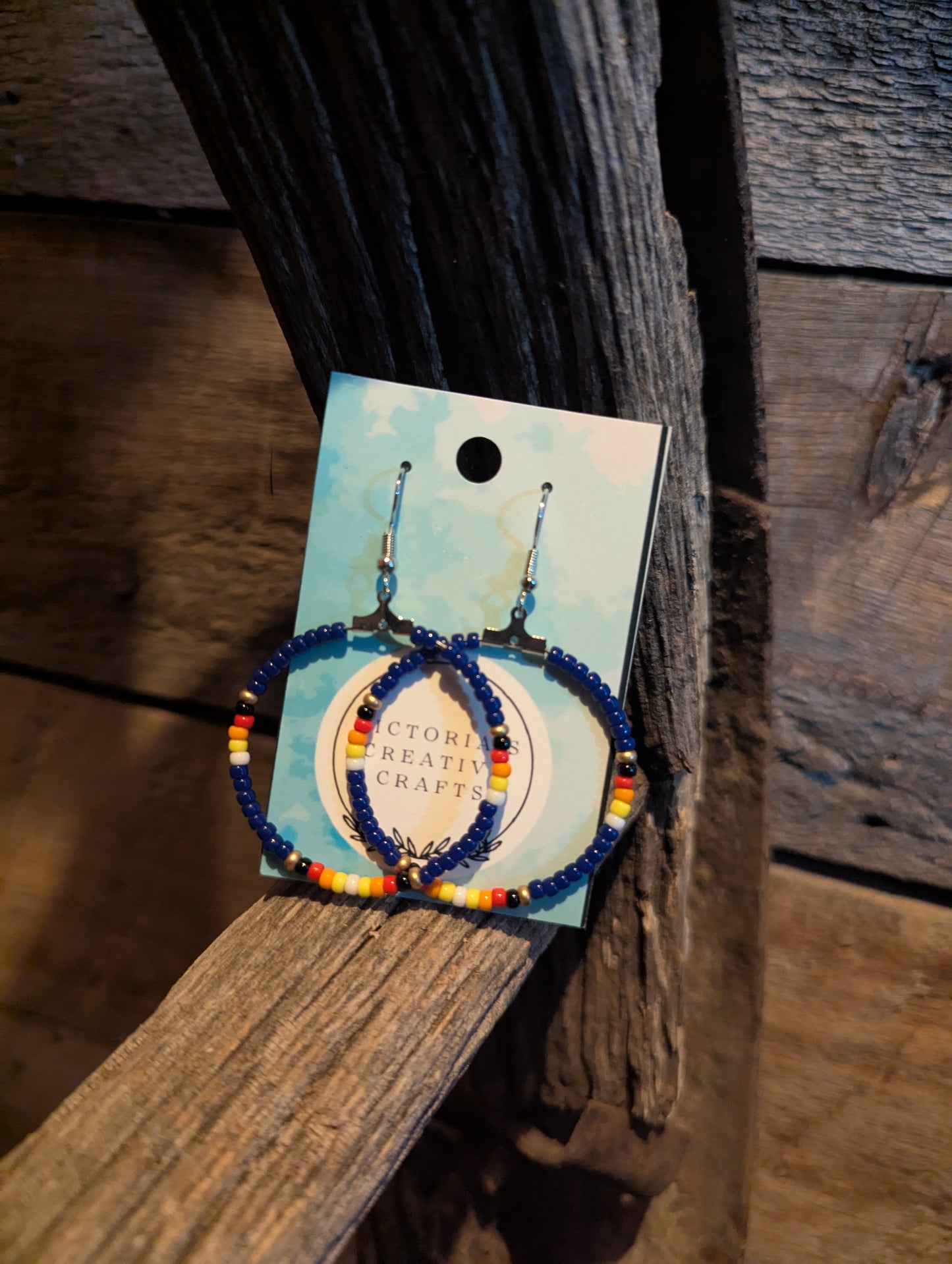 Mountain Sunset Big Hoops