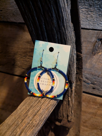 Mountain Sunset Big Hoops