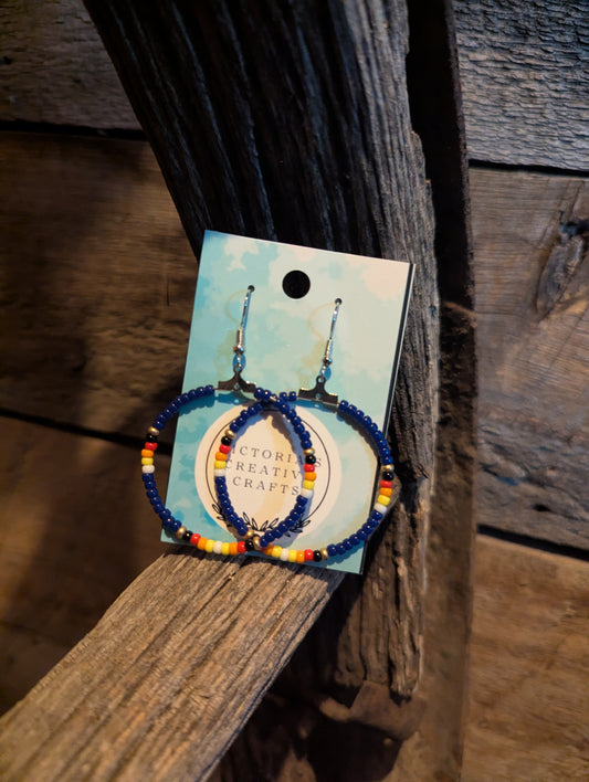 Mountain Sunset Big Hoops