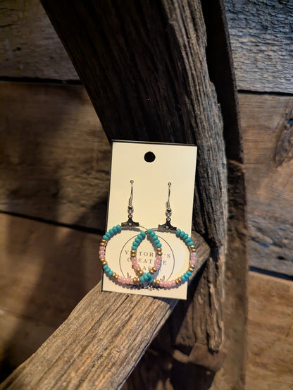 Glacier Lily Mini Hoops