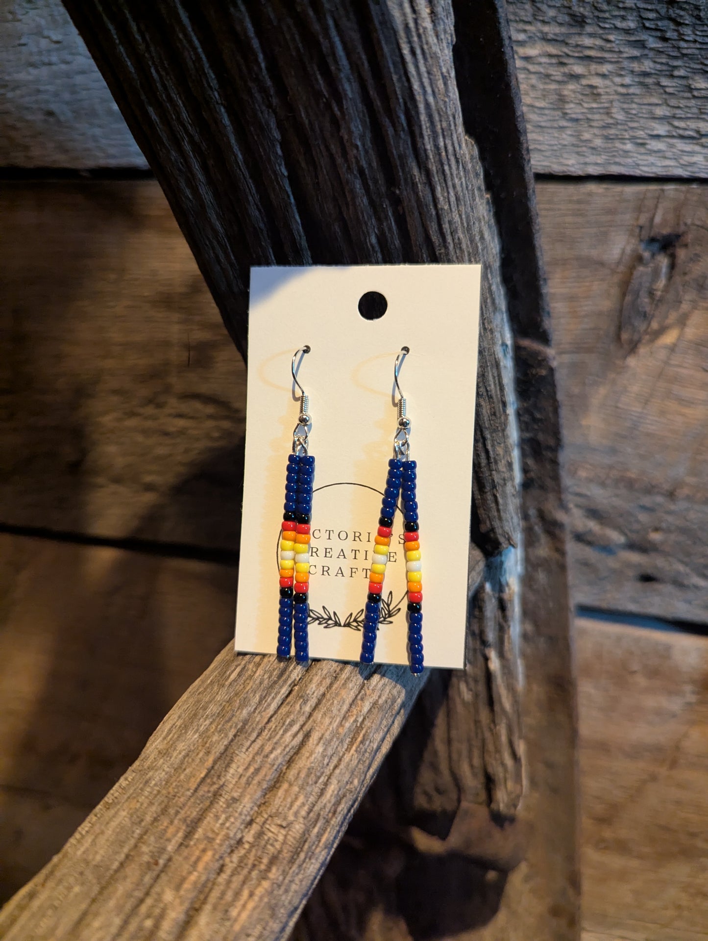 Nightfall Double Pin Earrings