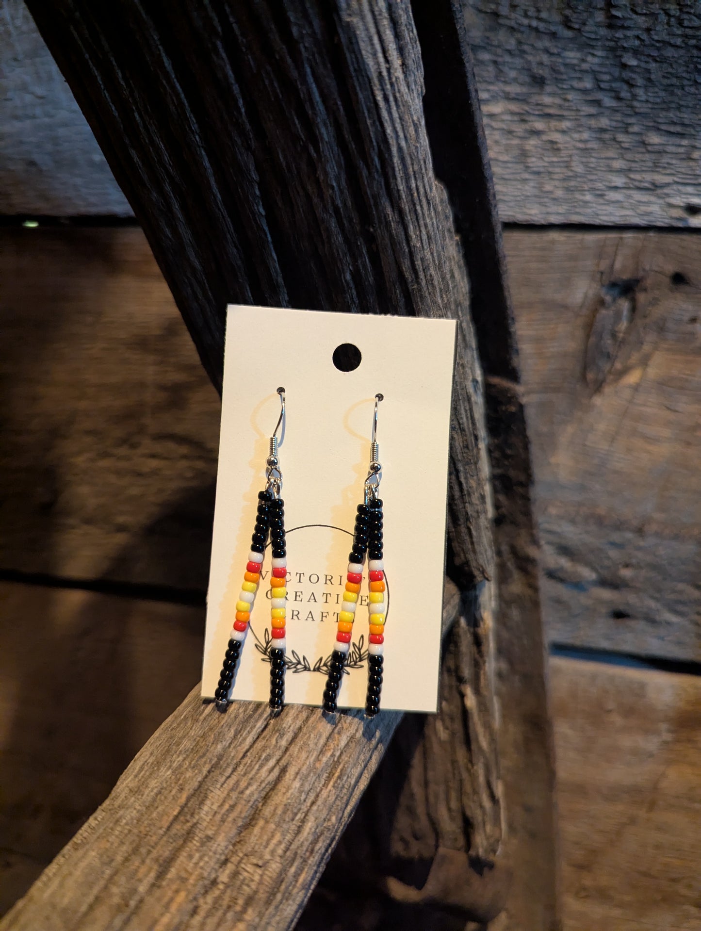 Canyon Sunset Double Pin Earrings