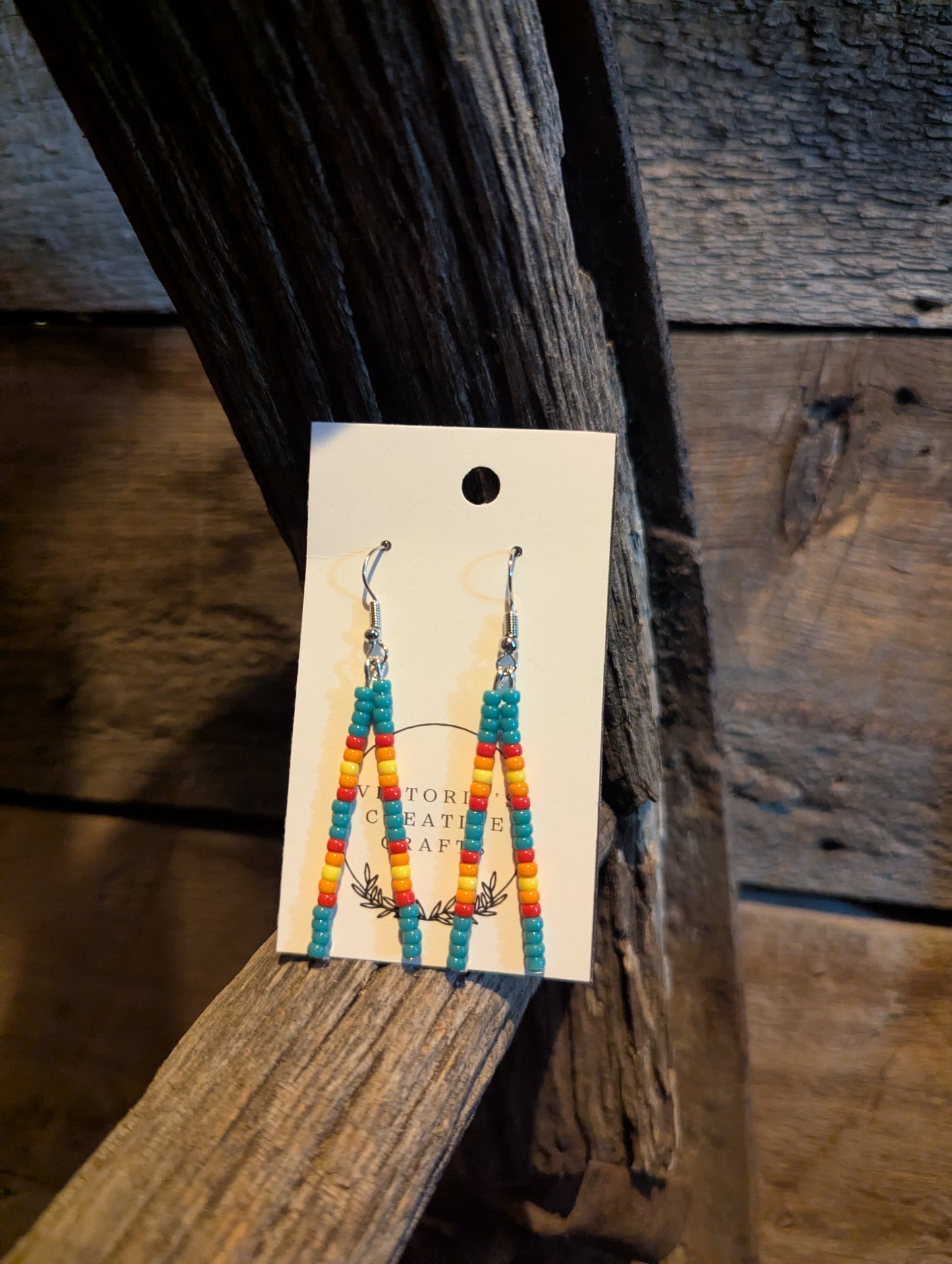 Prairie Bloom Double Pin Earrings