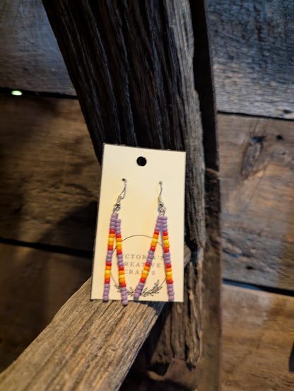 Wildflower Meadow Double Pin Earrings