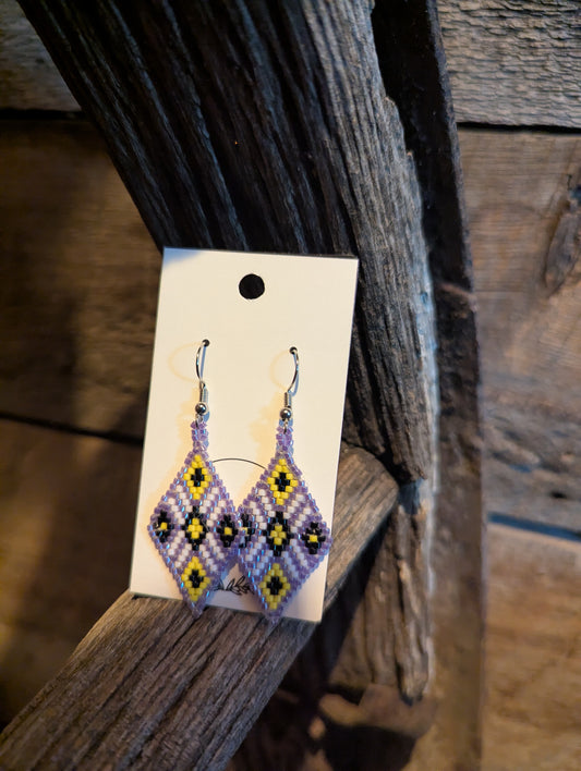 Montana Sky Diamond Shaped Earrings