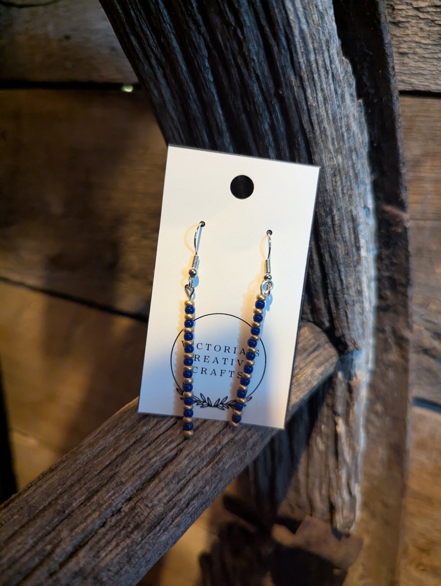 Gold Dust Single Pin Earrings