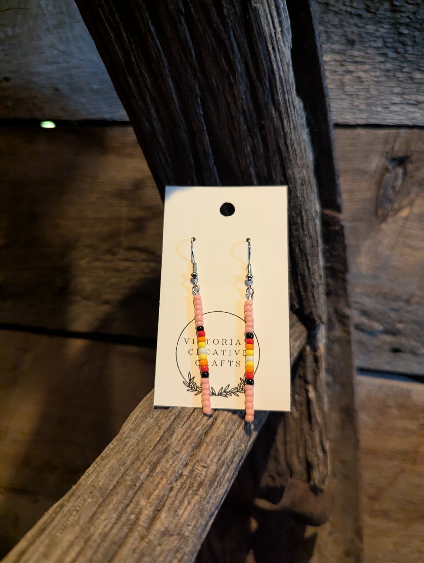 Montana Sunrise Single Pin Earrings