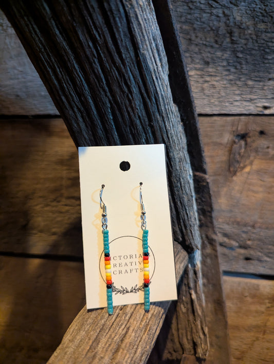 Desert Bloom Single Pin Earrings