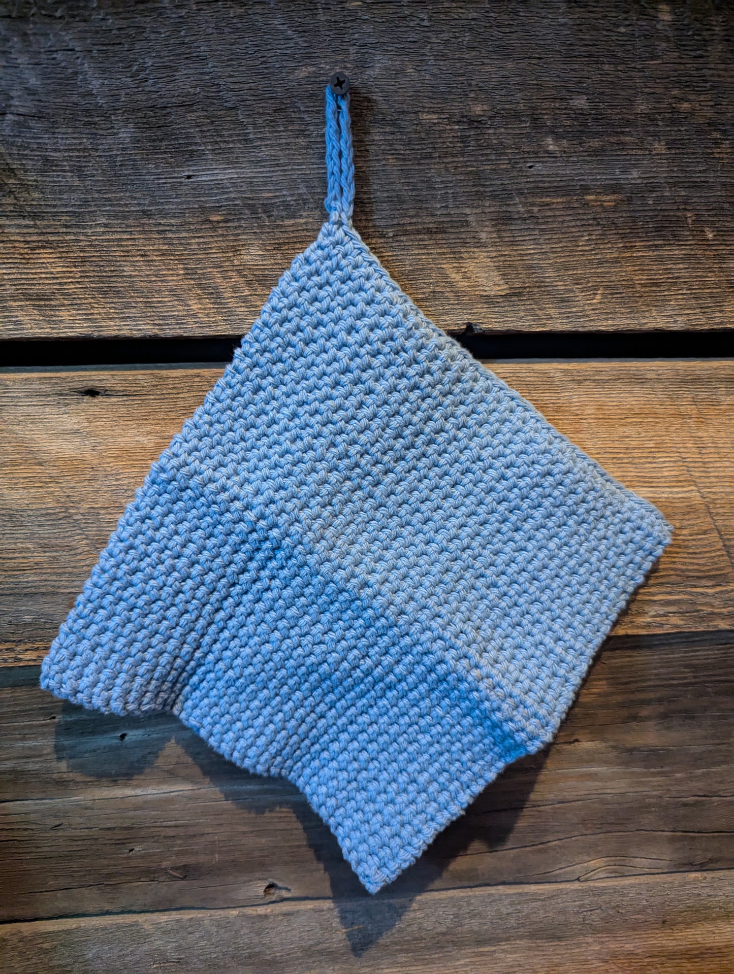 Marine Blue Potholder