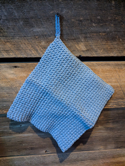 Marine Blue Potholder
