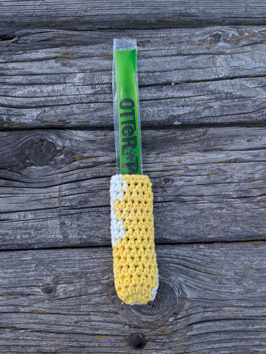 Yellow/White Popsicle Holder