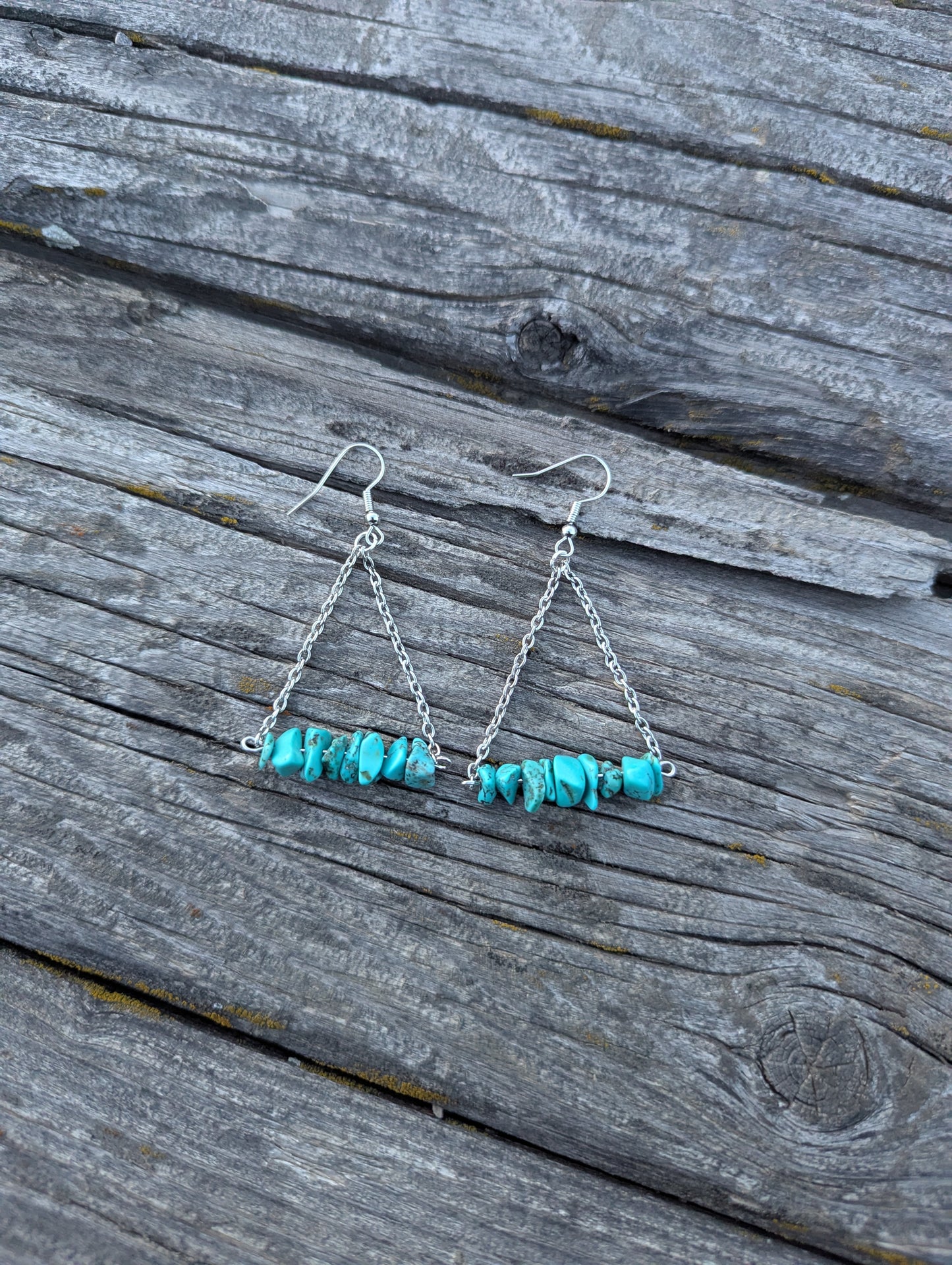 Dahlia Dangles- Silver 2 in
