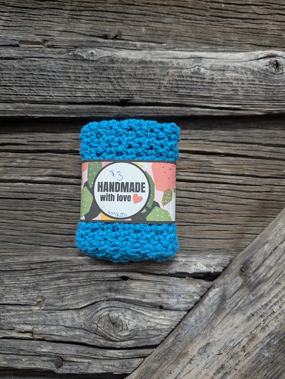 Electric Blue Dishcloth