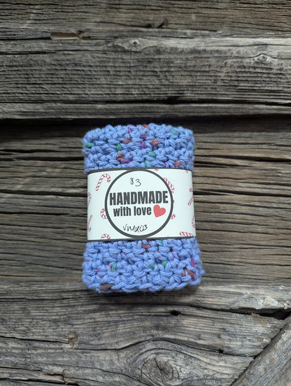 Speckled Blues Dishcloth