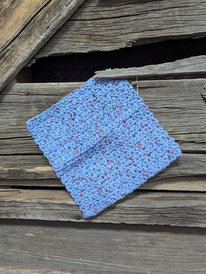 Speckled Blues Dishcloth