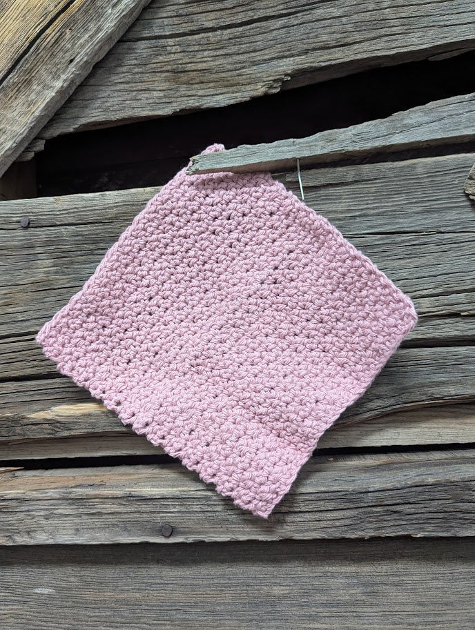 Light Pink Dishcloth
