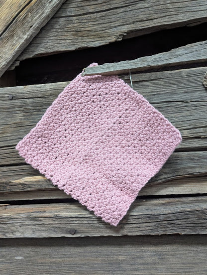Light Pink Dishcloth