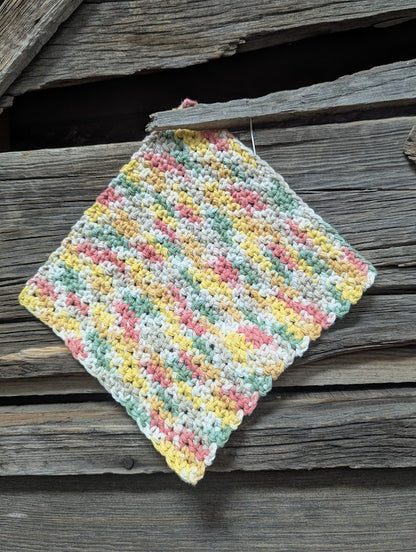 Watercolor Dishcloth