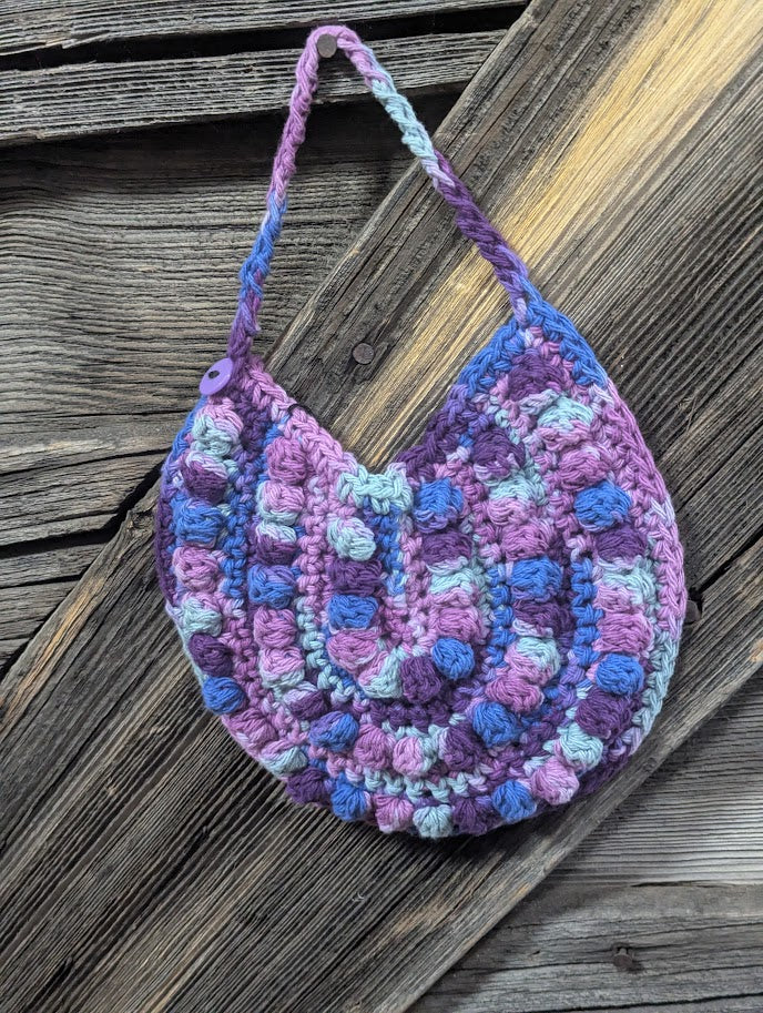 Purple/Blue Baby Bib