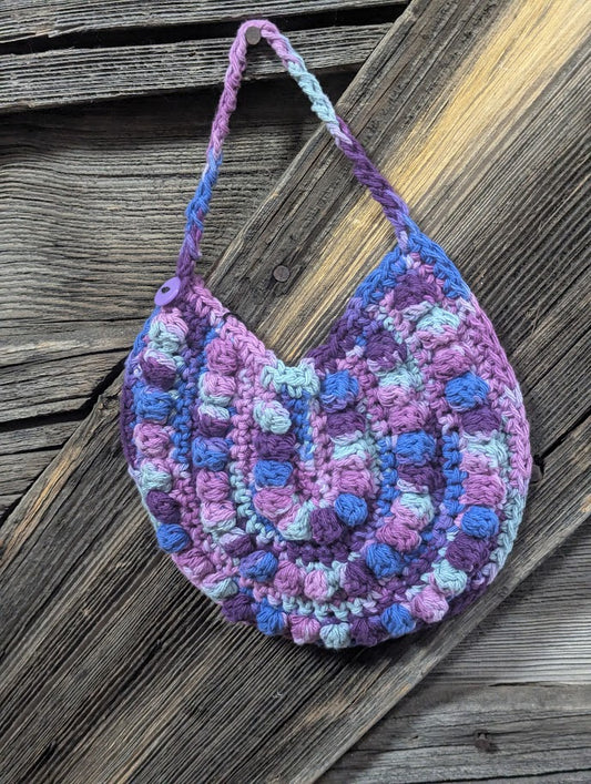 Purple/Blue Baby Bib